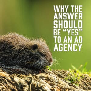 Why the answer should be “Yes” to an Ad Agency